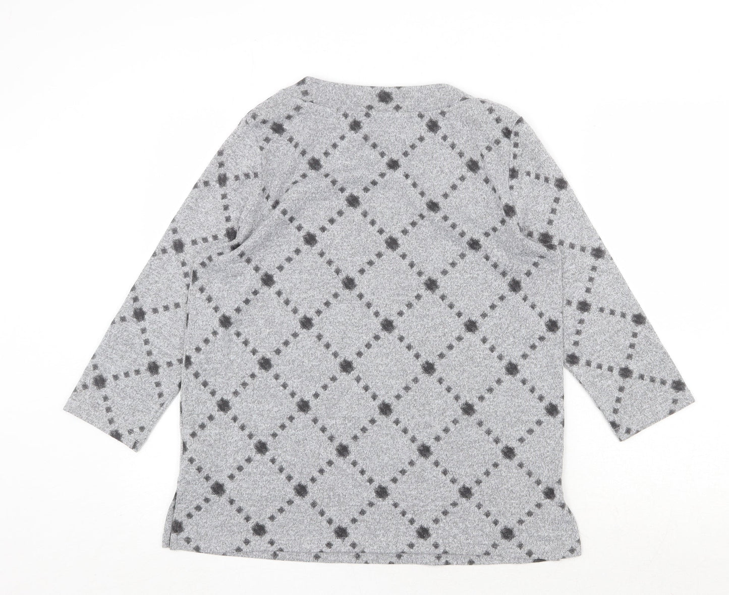 Womens UK Size 12 Marks and Spencer Grey Pullover Jumper