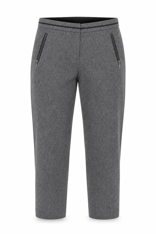 Womens UK Size 12 Dorothy Perkins Regular Fit Carrot Grey Trousers