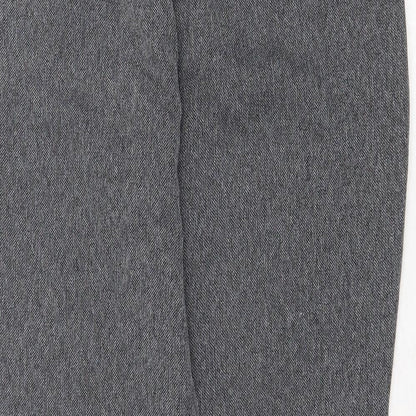 Womens UK Size 12 Dorothy Perkins Regular Fit Carrot Grey Trousers