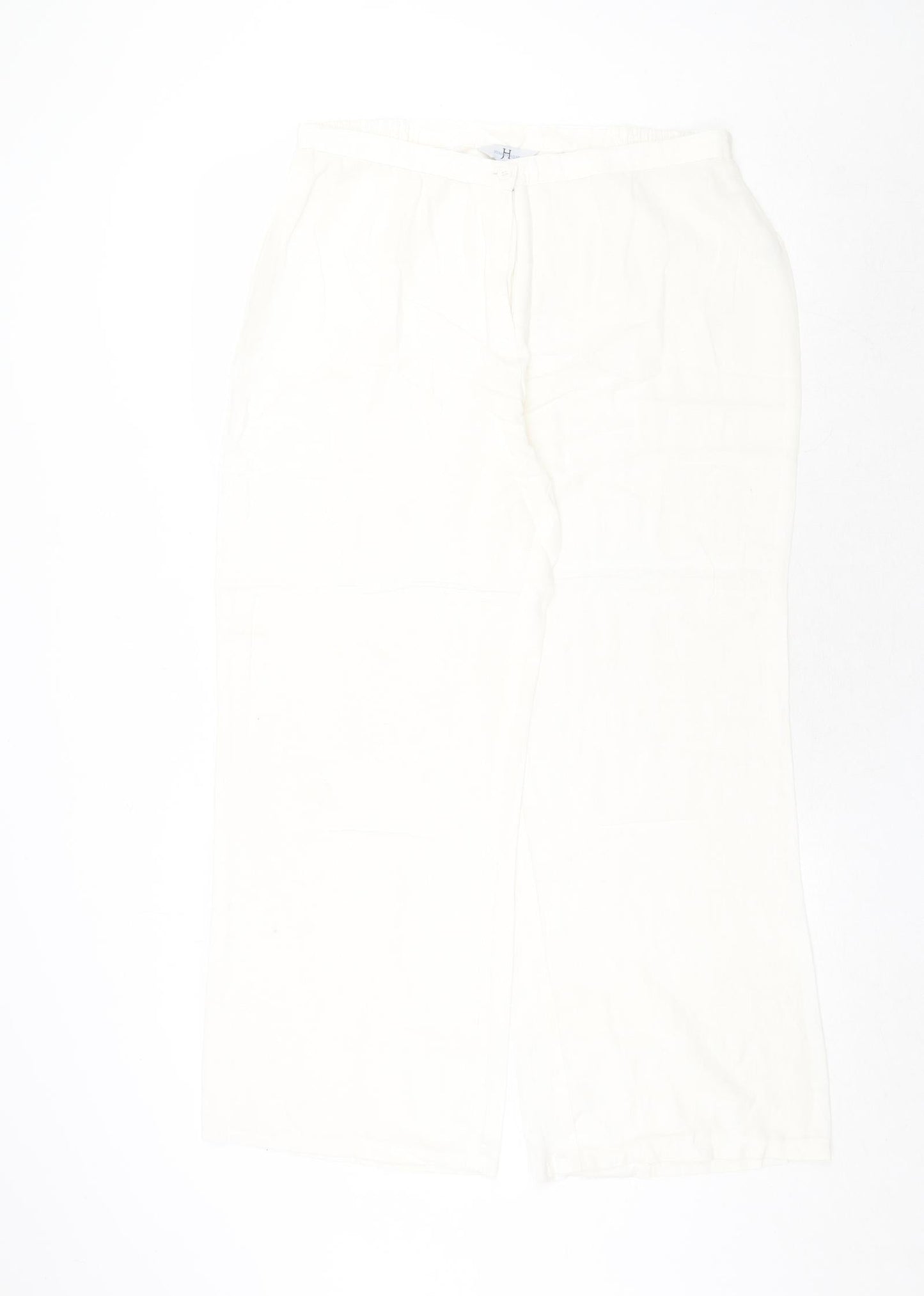 Womens UK Size 14 Joanna Hope Regular Fit  Ivory Trousers