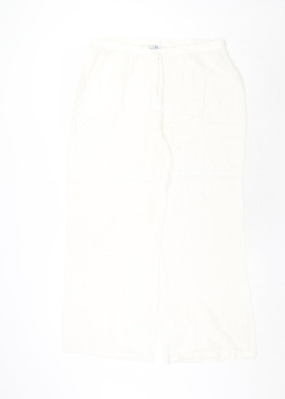 Womens UK Size 14 Joanna Hope Regular Fit  Ivory Trousers