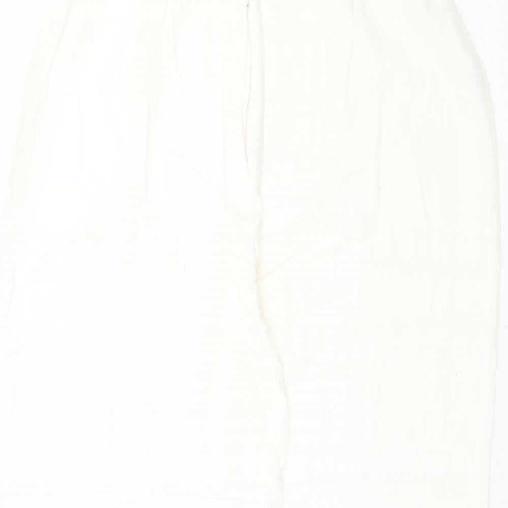 Womens UK Size 14 Joanna Hope Regular Fit  Ivory Trousers