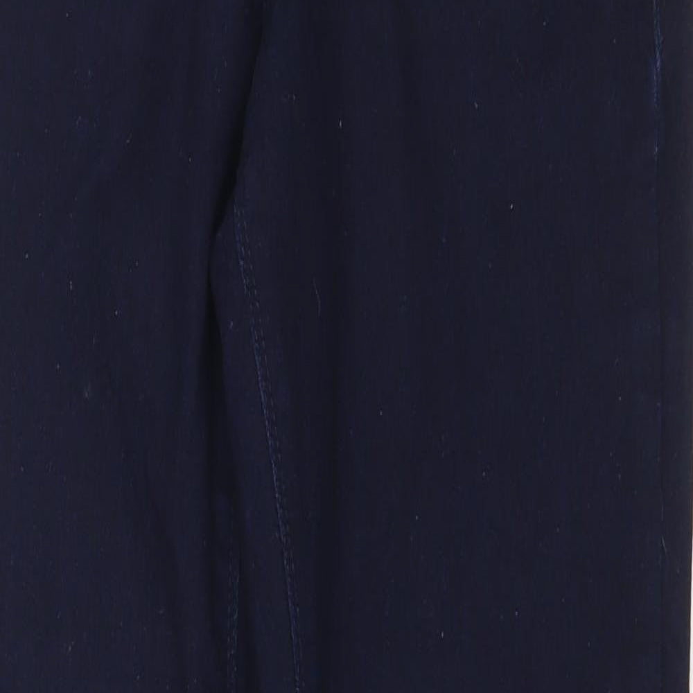 Dorothy Perkins Womens Blue Cotton Skinny Jeans Size 8 Regular Button