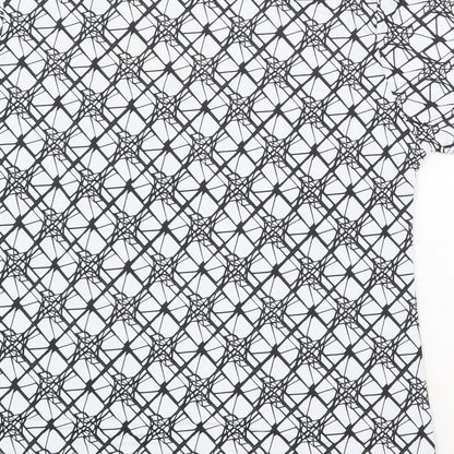 Womens UK Size L Sky Designs White Basic T-Shirt