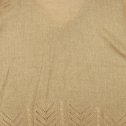 Womens UK Size 10 Berketex Beige Pullover Jumper