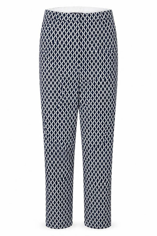 Womens UK Size 6 H&M Regular Fit Chino Blue Trousers