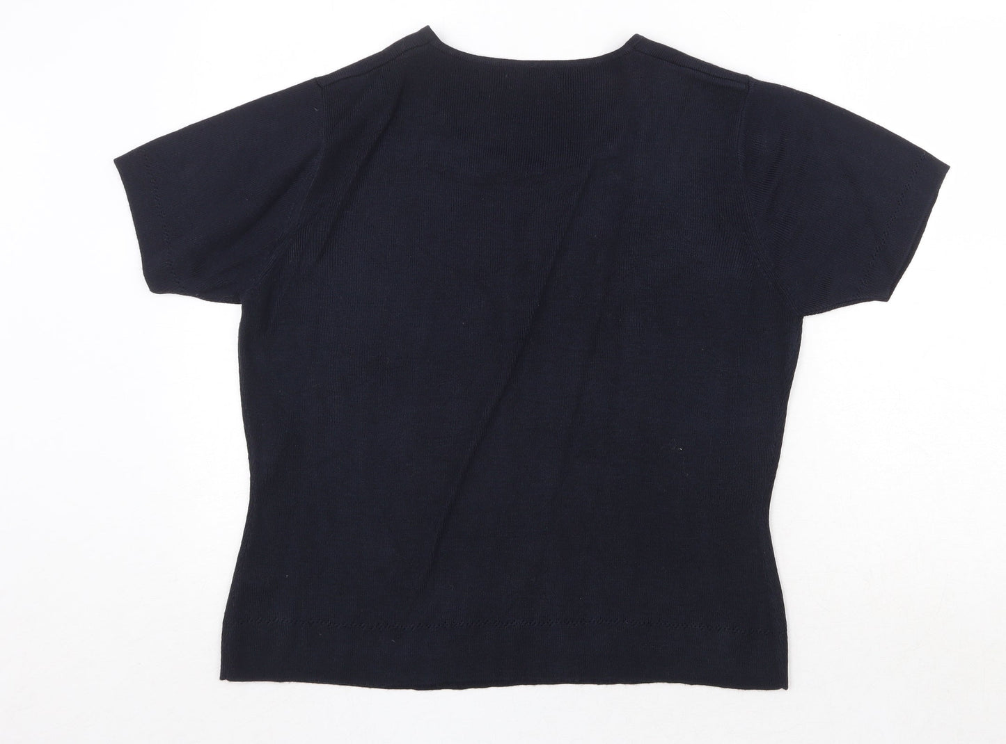 Womens UK Size 14 Berketex Blue Pullover Jumper