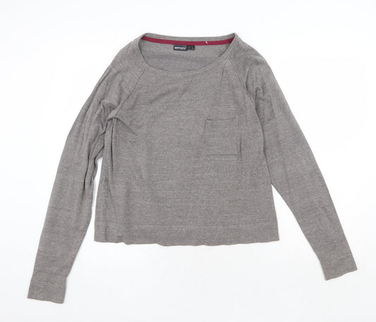 Womens UK Size 10 ESMARA Grey Pullover Jumper