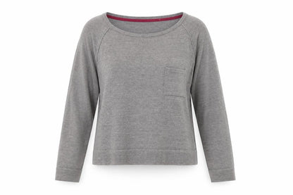 Womens UK Size 10 ESMARA Grey Pullover Jumper