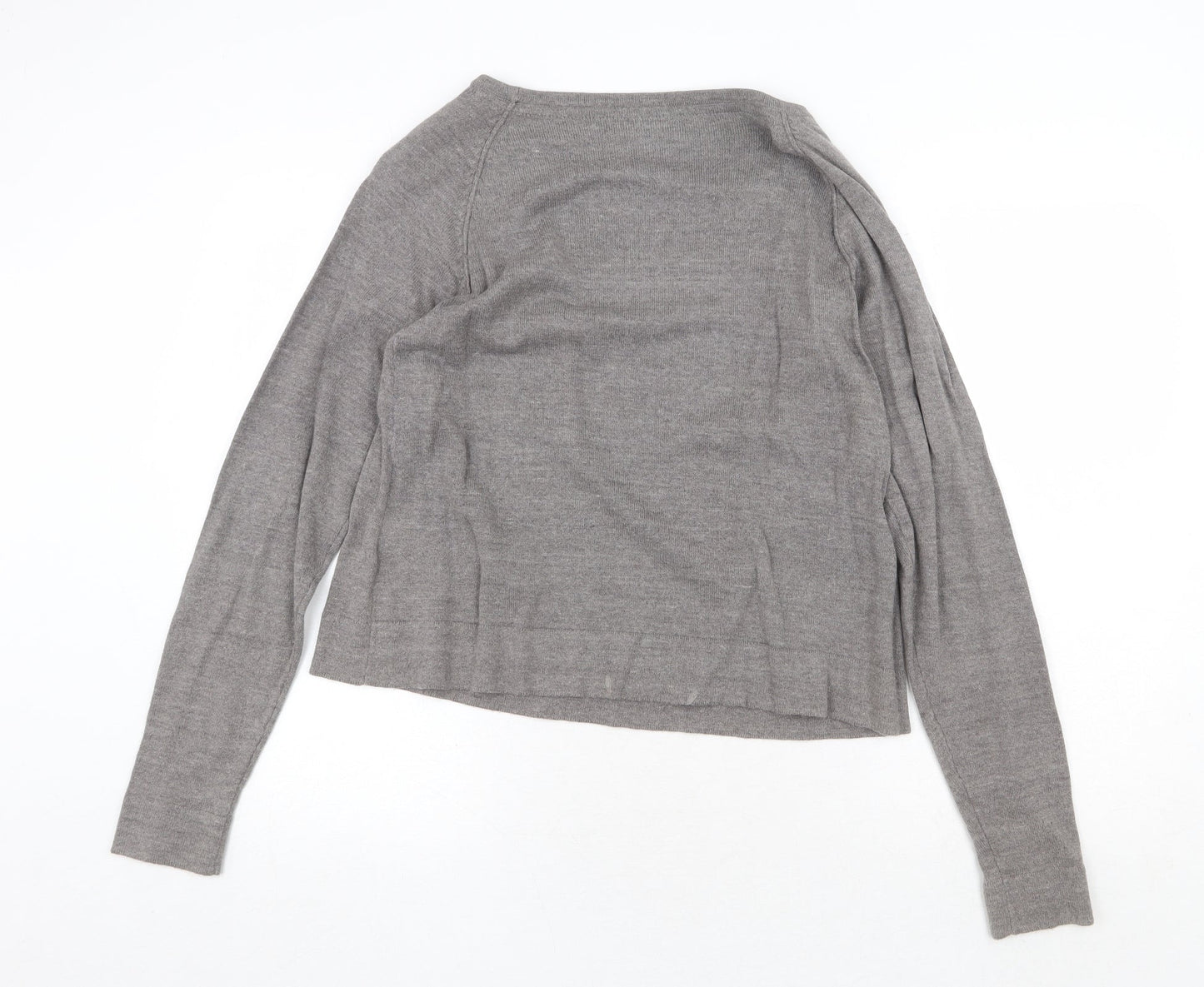 Womens UK Size 10 ESMARA Grey Pullover Jumper