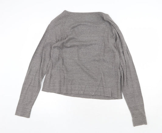 Womens UK Size 10 ESMARA Grey Pullover Jumper