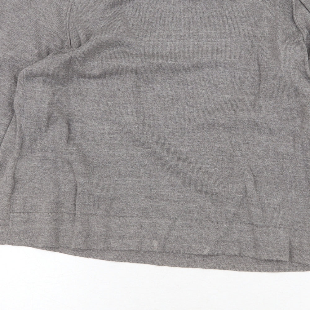 Womens UK Size 10 ESMARA Grey Pullover Jumper