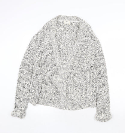 Womens UK Size S H&M Grey Cardigan Jumper