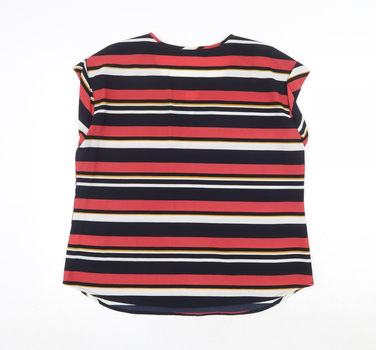 Womens UK Size L Cleo Multicoloured Basic Blouse