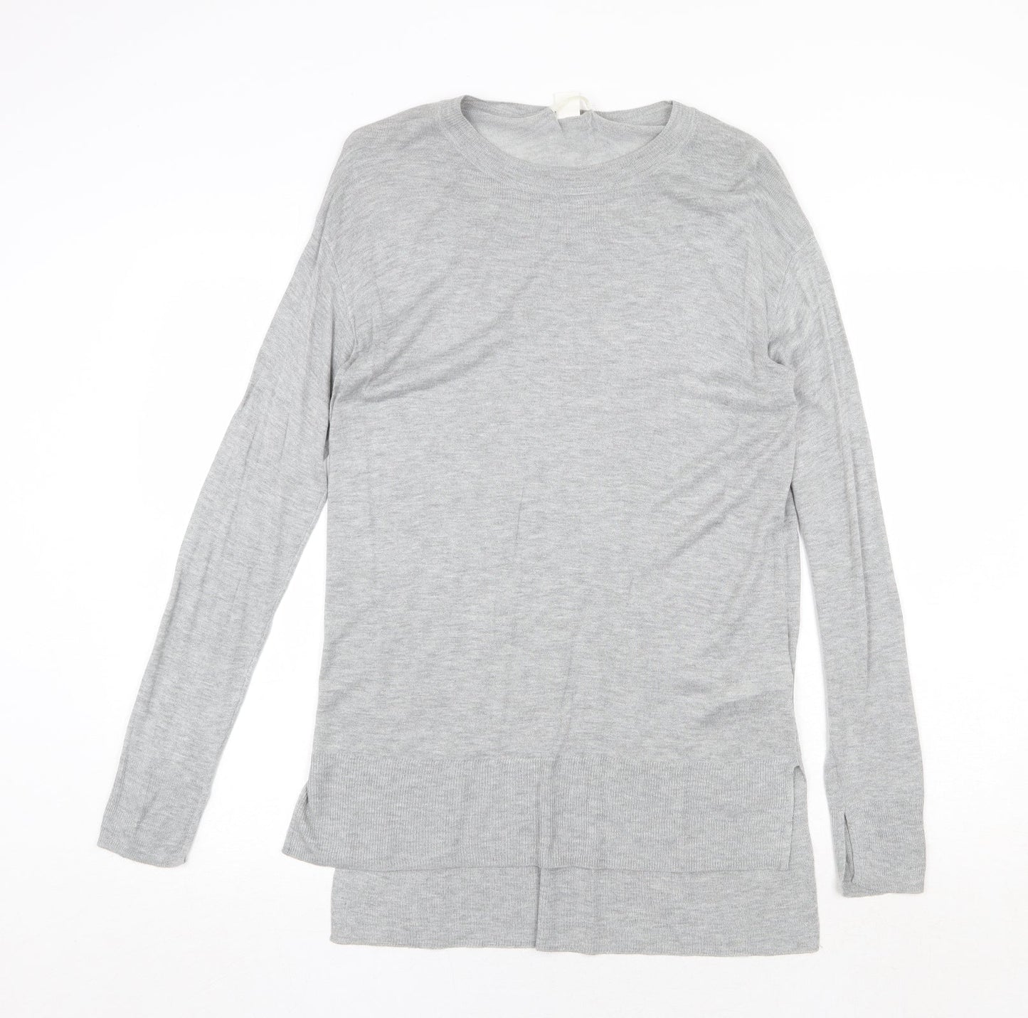 Womens UK Size S H&M Grey Pullover Jumper