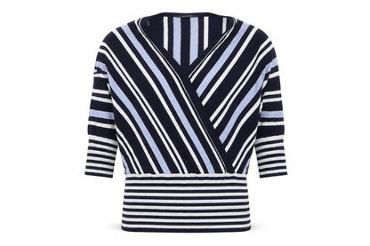 Womens UK Size S Oasis Blue Pullover Jumper