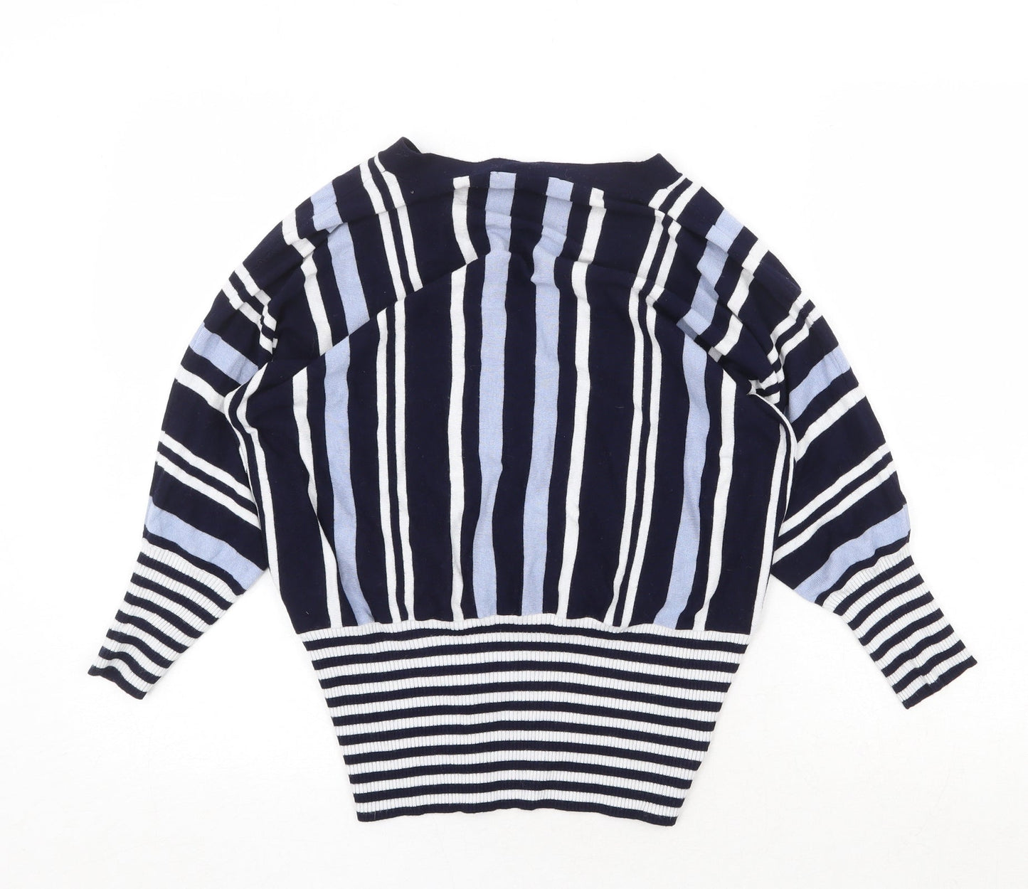 Womens UK Size S Oasis Blue Pullover Jumper