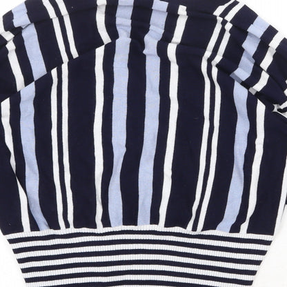 Womens UK Size S Oasis Blue Pullover Jumper
