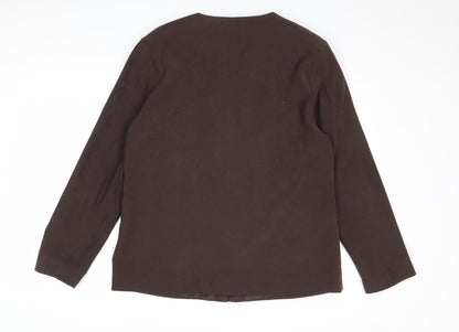 Womens UK Size M Joella Di Marco Brown Jacket