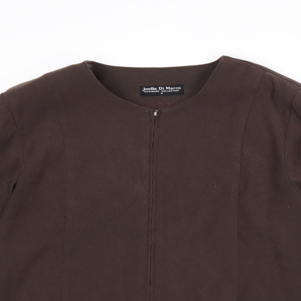 Womens UK Size M Joella Di Marco Brown Jacket