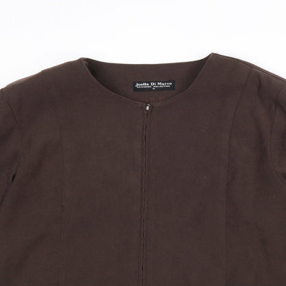 Womens UK Size M Joella Di Marco Brown Jacket