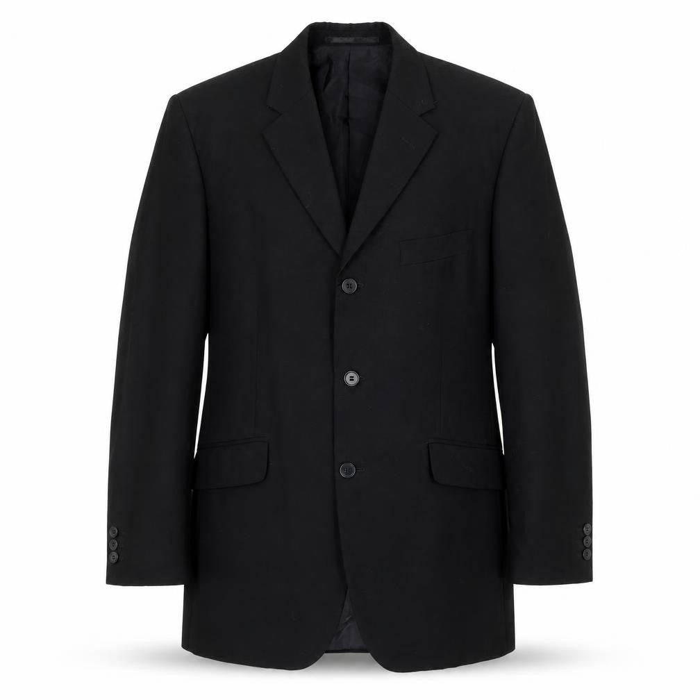 Mens UK Size 40 Burton Regular Black Suit Jacket