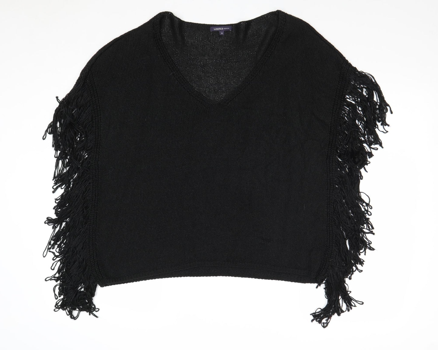 Womens UK Size 10 Marks and Spencer Black Pullover Jumper