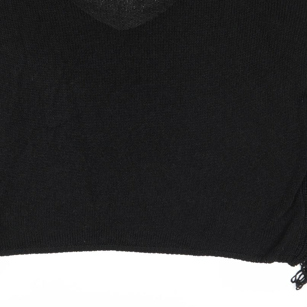 Womens UK Size 10 Marks and Spencer Black Pullover Jumper