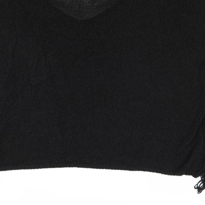 Womens UK Size 10 Marks and Spencer Black Pullover Jumper