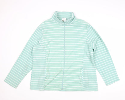 Womens UK Size L Anne De Lancay Green Jacket