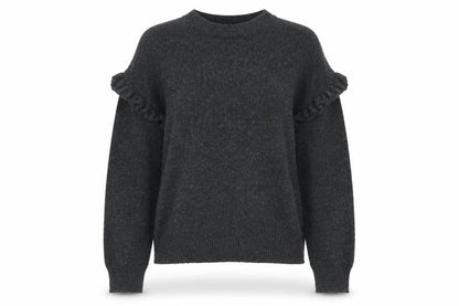 Womens UK Size XS Cooperative Grey Pullover Jumper