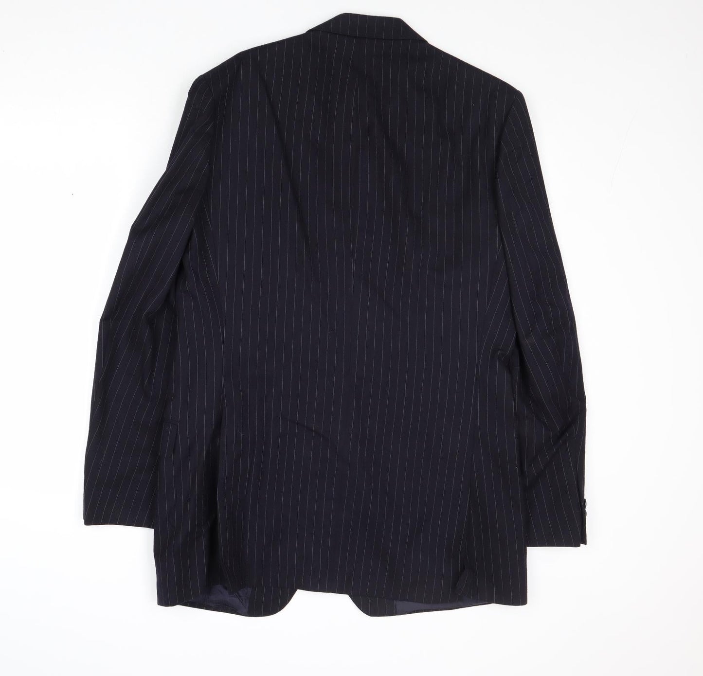 Mens UK Size 40 St Michael Regular Blue Suit Jacket