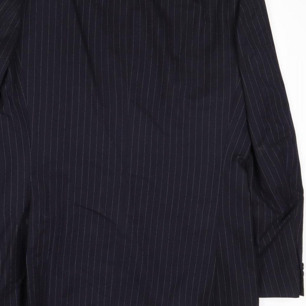 Mens UK Size 40 St Michael Regular Blue Suit Jacket