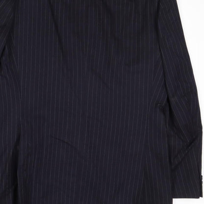 Mens UK Size 40 St Michael Regular Blue Suit Jacket