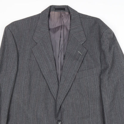 Mens UK Size 44 St Michael Regular Grey Suit Jacket