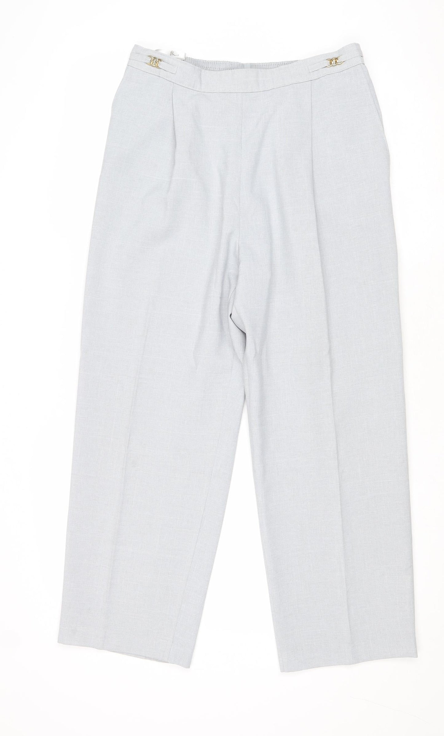 Womens UK Size 14 BHS Regular Fit  Grey Trousers
