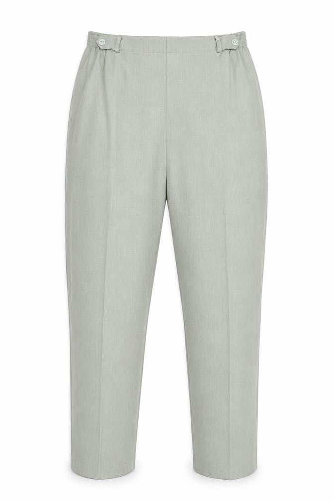 Womens UK Size 14 BHS Regular Fit Carrot Green Trousers