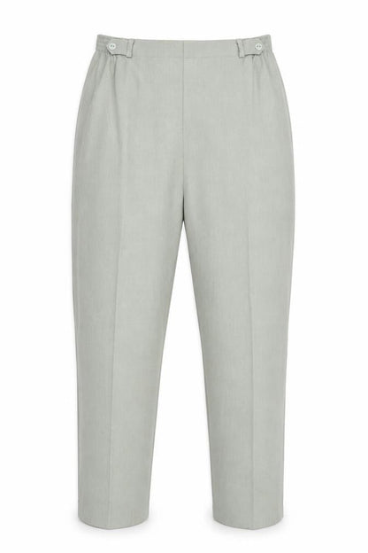 Womens UK Size 14 BHS Regular Fit Carrot Green Trousers