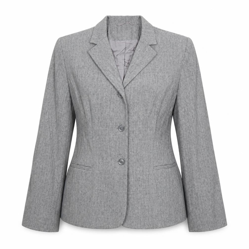 Womens UK Size 10 Principles Petites Grey Suit Jacket