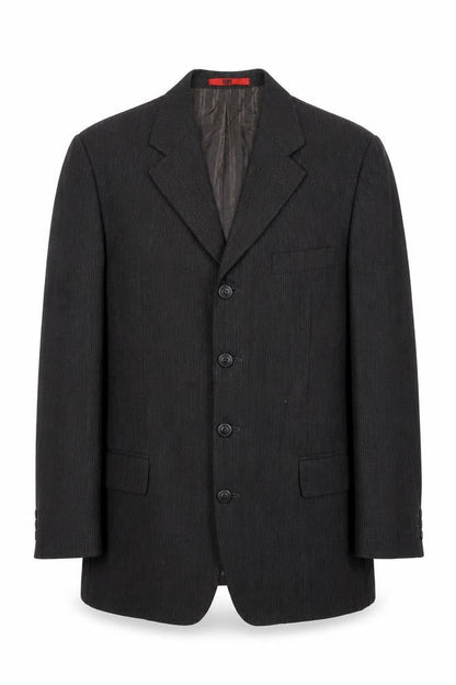 Mens UK Size 40 River Island Regular Black Suit Jacket