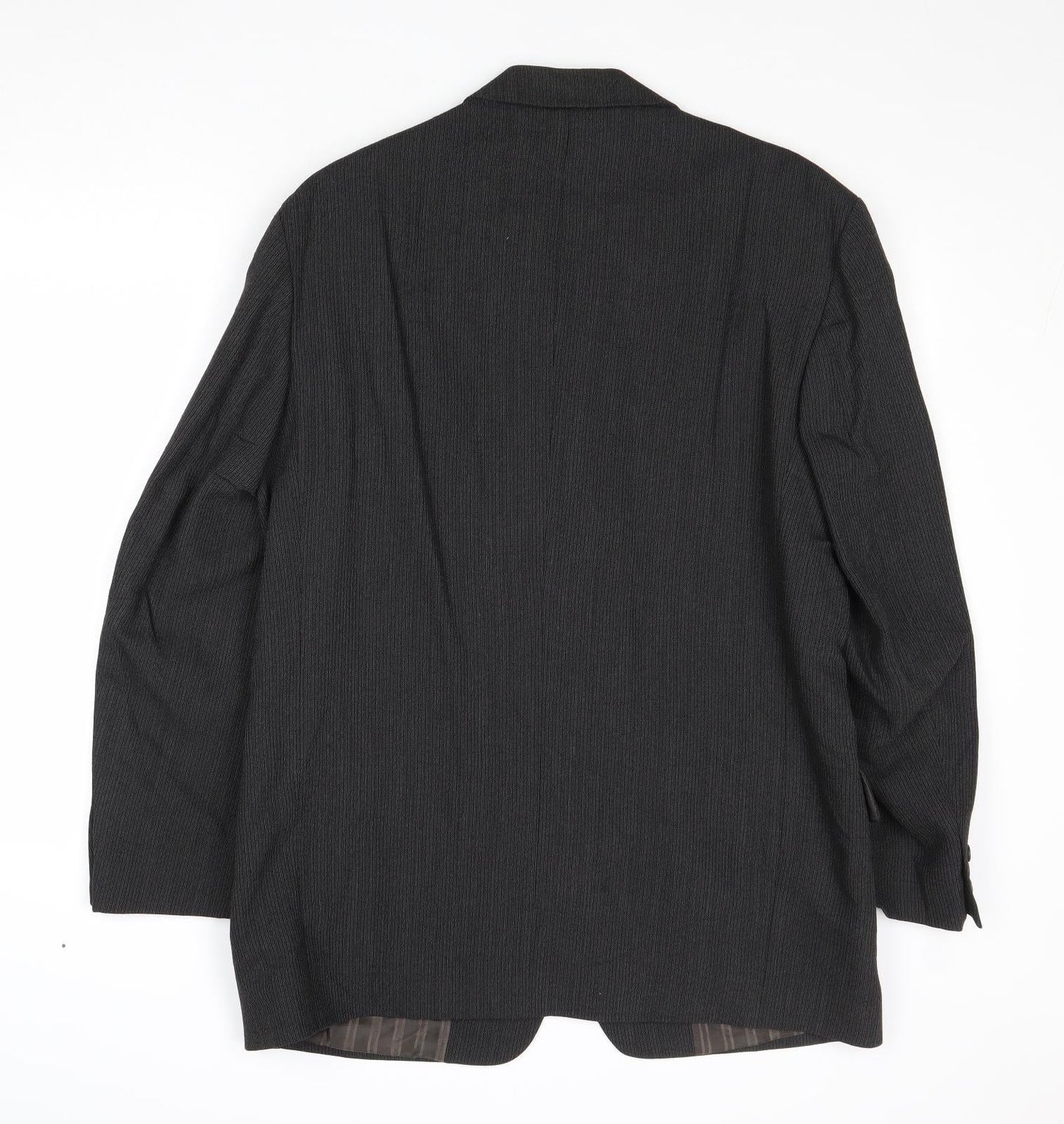 Mens UK Size 40 River Island Regular Black Suit Jacket
