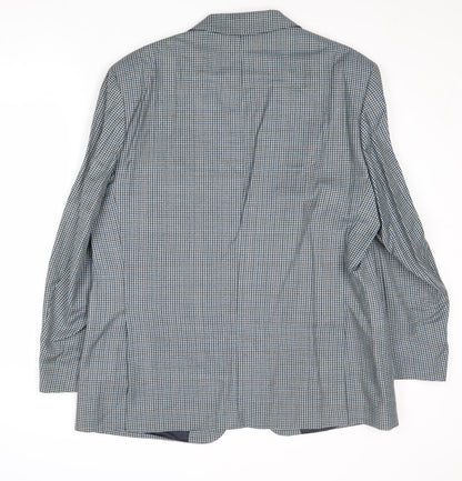 Mens UK Size 42 Marks and Spencer Regular Blue Suit Jacket