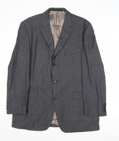 Mens UK Size 42 Marks and Spencer Regular Grey Suit Jacket