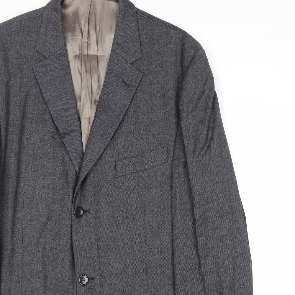 Mens UK Size 42 Marks and Spencer Regular Grey Suit Jacket