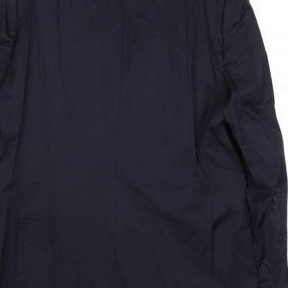 Mens UK Size 40 Van Kollem Regular Blue Suit Jacket
