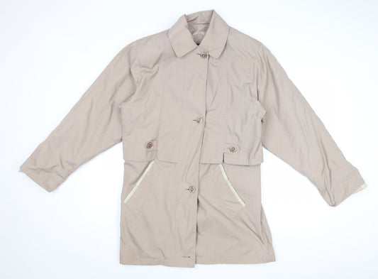 Womens UK Size 10 David Barry Beige Jacket
