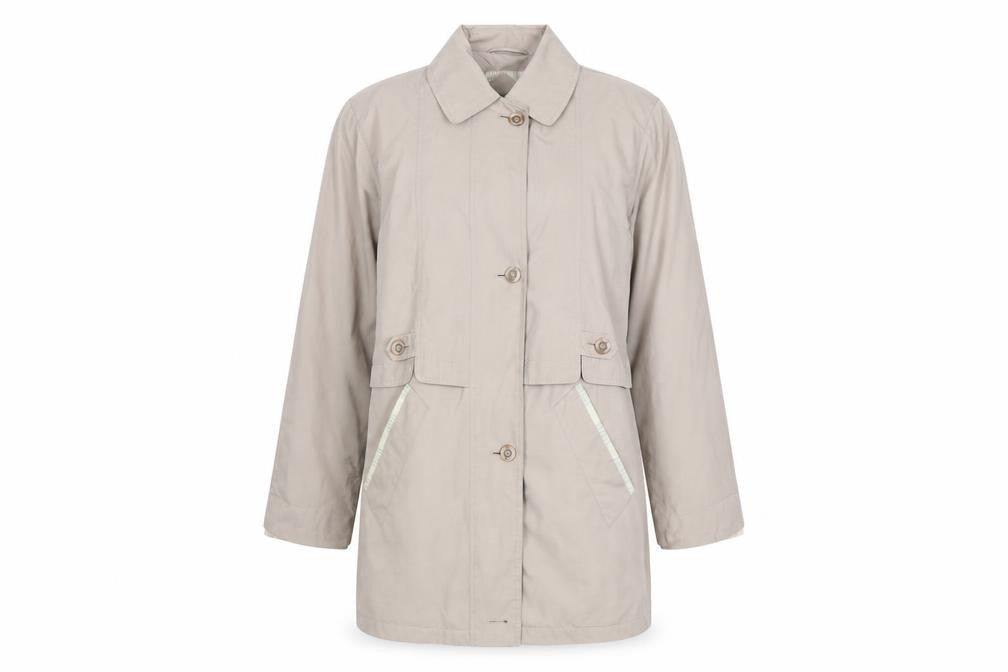 Womens UK Size 10 David Barry Beige Jacket