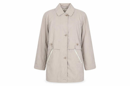 Womens UK Size 10 David Barry Beige Jacket