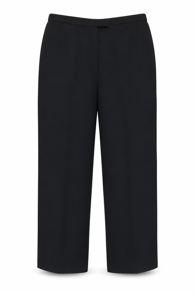 Womens UK Size 12 Marks and Spencer Regular Fit  Black Trousers