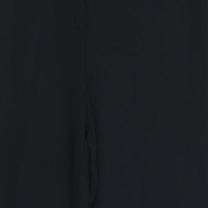 Womens UK Size 12 Marks and Spencer Regular Fit  Black Trousers